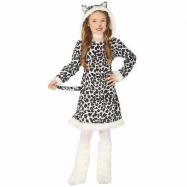 Carnavalskleding luipaard verkleedkleding voor meisjes