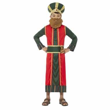 Koning caspar kerst verkleedkleding voor jongens