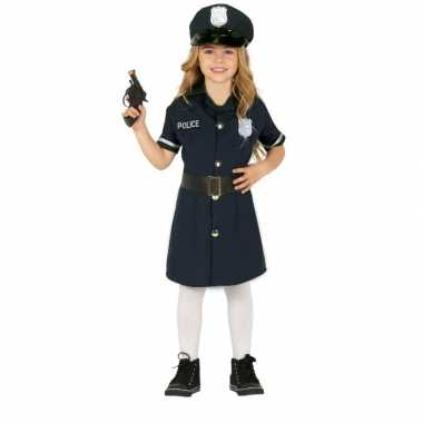 Politie agent uniform verkleedkleding voor meisjes