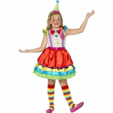 Voordelig clown verkleedkleding voor meisjes