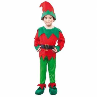 Voordelige kerst elf verkleedkleding voor een kind