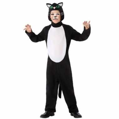 Zwarte kat/poes verkleedkleding voor kinderen