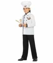 Chef kok uniform verkleedkleding voor jongens