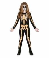 Halloween skelet verkleedkleding voor kinderen