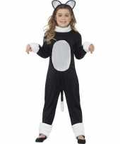 Katten poezen verkleedkleding voor kinderen