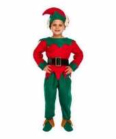 Kerst verkleedkleding elf voor kinderen