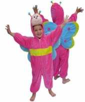 Pluche vlinder verkleedkleding voor kinderen