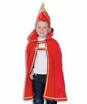 Prins carnaval kinder cape met hoed