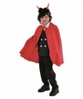Vampier cape kinderen rood