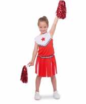 Voordelig cheerleader verkleedkleding voor meisjes 10159668