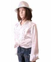 Witte hippie verkleedkleding meisjes